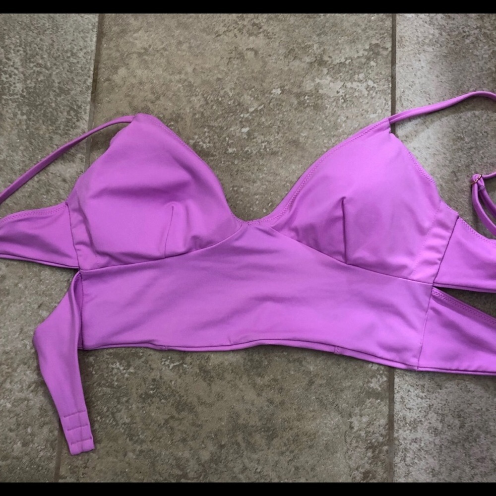 HOLD FOR HEATHER VS long line bra bathing suit top